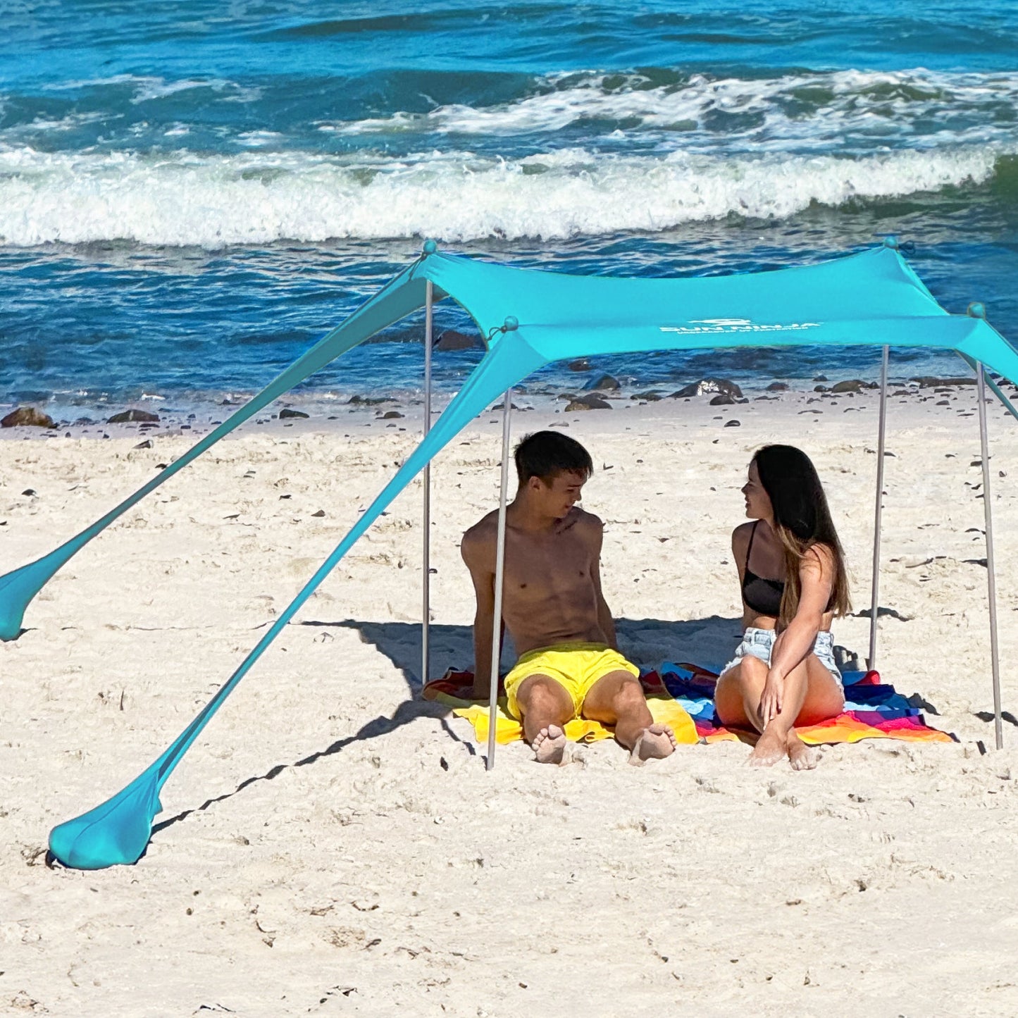 sun-ninja-beach-tents-z0 Sun-Ninja_2_person_tent_turquoise_8.jpg